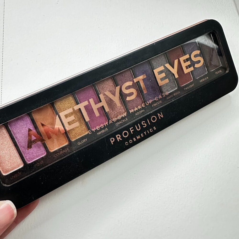 Amethyst Eyes Profusion cosmetics